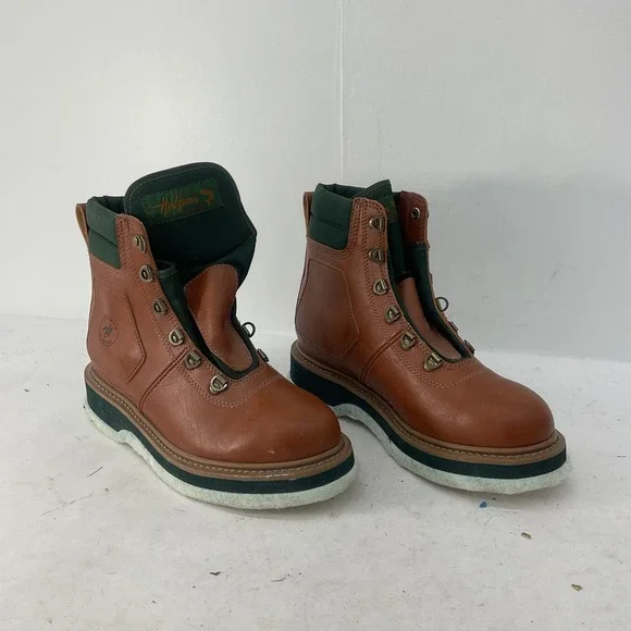 Hodgman | Shoes | Hodgman Brown Leather White Felted Wading  display picture 3